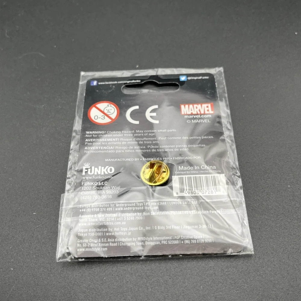 Funko‎ Pop Marvel Loki Avengers Lapel Hat Pin